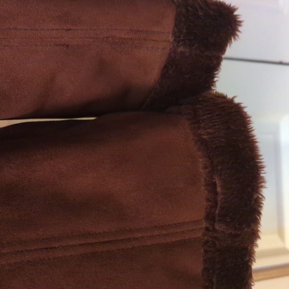 Ladies Pile-Lined Hooded Jacket - Picture 3 of 5